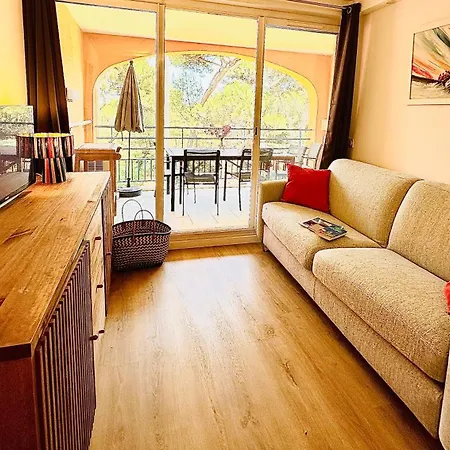 Pinede Vue Acces Direct A La De La Badine Clim Jacuzzi Piscine * Ιέρ