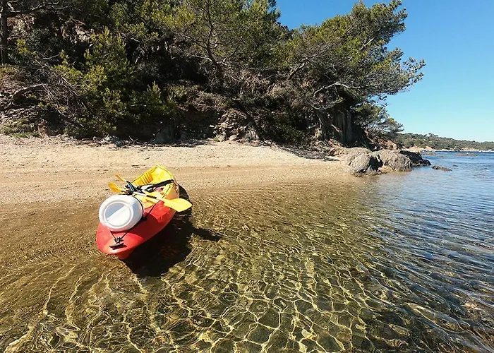Lägenhet Pinede Vue Acces Direct A La De La Badine Clim Jacuzzi Piscine