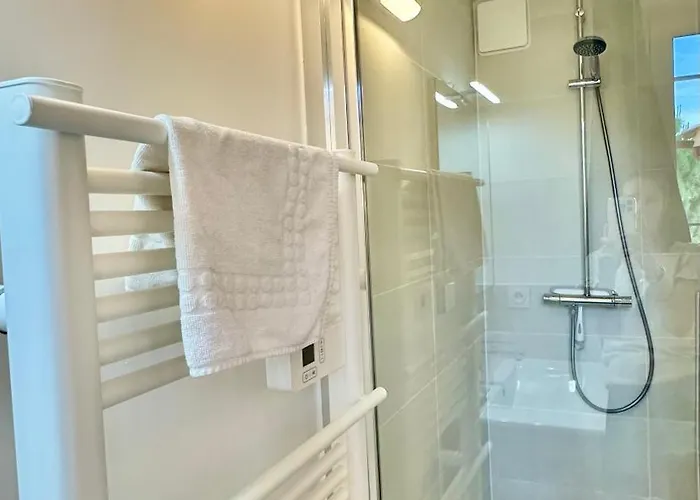 Lägenhet Pinede Vue Acces Direct A La De La Badine Clim Jacuzzi Piscine *